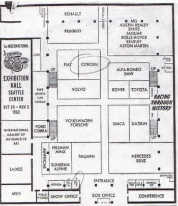 Floorplan for '63 Autoshow